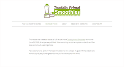 Desktop Screenshot of primalsmoothies.com