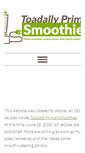 Mobile Screenshot of primalsmoothies.com